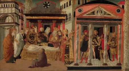 Pogrzeb Lukrecji, koniec XV-początek XVI wieku.