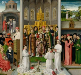 Sceny z życia św. Augustyna z Hippony, ca. 1490.