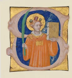 Iluminacja rękopisu ze św. 1410-20.
