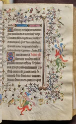 Godzinki Karola Szlachetnego, króla Nawarry (1361-1425): fol. 51r, tekst