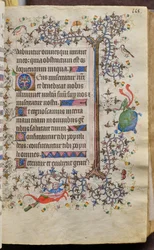Godzinki Karola Szlachetnego, króla Nawarry (1361-1425): fol. 58r, tekst