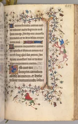 Godziny Karola Szlachetnego, króla Nawarry 1361-1425: fol. 236r, Tekst, c. 1405.