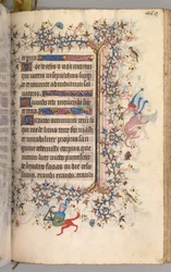 Godziny Karola Szlachetnego, króla Nawarry 1361-1425: fol. 239r, Tekst, c. 1405.