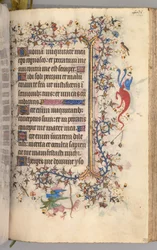 Godziny Karola Szlachetnego, króla Nawarry 1361-1425: fol. 240r, Tekst, ok. 1405.