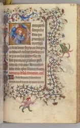Godziny Karola Szlachetnego, króla Nawarry 1361-1425, , fol. 274r, św. 1405.