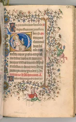 Godziny Karola Szlachetnego, króla Nawarry 1361-1425, fol. 290r, św. 1405.