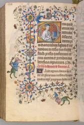 Godziny Karola Szlachetnego, króla Nawarry 1361-1425, fol. 293v, św. 1405.