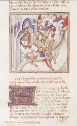 Ms 622 fol.9v Cadmus, założyciel Teb, z „Des Hommes Illustres”, c.1460