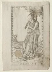 Euterpe (muzyka, liryka) (z serii Tarocchi D: Apollo and the Muses, #18)