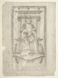 Mars z Tarocchi, seria A: Firmaments of the Universe, #45, przed 1467.