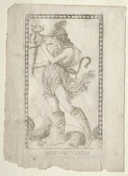 Merkury (z Tarocchi, seria A: Firmaments of the Universe, #42)