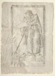 Saturn (z Tarocchi, seria A: Firmaments of the Universe, #47)