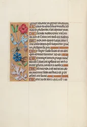 Godziny królowej Izabeli Katolickiej, królowej Hiszpanii: Fol. 128v, ok. 1500.