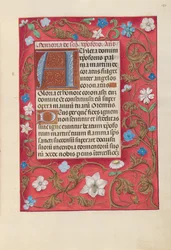 Godziny królowej Izabeli Katolickiej, królowej Hiszpanii: Fol. 180r, ok. 1500.