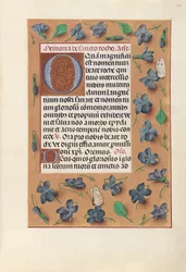 Godziny królowej Izabeli Katolickiej, królowej Hiszpanii: Fol. 182r, ok. 1500.