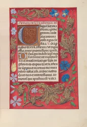 Godziny królowej Izabeli Katolickiej, królowej Hiszpanii: Fol. 190r, ok. 1500.