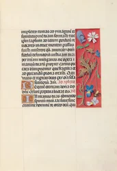 Godziny królowej Izabeli Katolickiej, królowej Hiszpanii: Fol. 29r, ok. 1500.