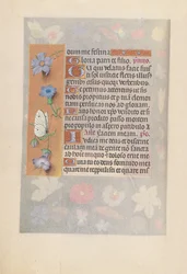 Godziny królowej Izabeli Katolickiej, królowej Hiszpanii: Fol. 61v, ok. 1500.