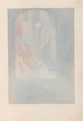 Godziny królowej Izabeli Katolickiej, królowej Hiszpanii: Fol. 97r, ok. 1500.