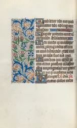 Księga godzin Korzystanie z Rouen: fol. 104v, ok. 1470.