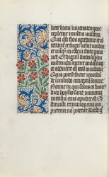 Księga godzin Korzystanie z Rouen: fol. 123v, ok. 1470.