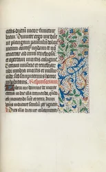 Księga godzin Korzystanie z Rouen: fol. 133r, ok. 1470.