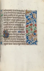 Księga godzin Korzystanie z Rouen: fol. 152r, ok. 152r. 1470.