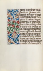 Księga godzin Korzystanie z Rouen: fol. 24v, ok. 1470.