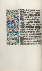 Księga godzin Korzystanie z Rouen: fol. 34v, ok. 1470.