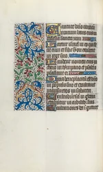 Księga godzin Korzystanie z Rouen: fol. 45v, ok. 1470.