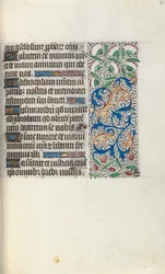 Księga godzin Korzystanie z Rouen: fol. 48r, ok. 1470.