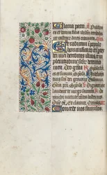 Księga godzin Korzystanie z Rouen: fol. 69v, ok. 1470.