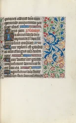 Księga godzin Korzystanie z Rouen: fol. 72r, ok. 1470.