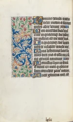 Księga godzin Korzystanie z Rouen: fol. 87v, ok. 1470.