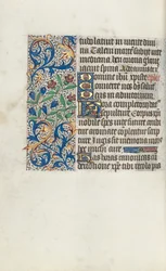 Księga godzin Korzystanie z Rouen: fol. 98v, ok. 1470.