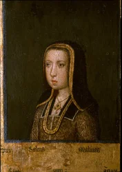 Portret Małgorzaty Austriackiej, 1494 (malarstwo na drewnie)