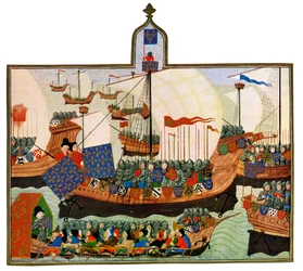 Wyprawa Francuzów i Genueńczyków na Barbary, XV wiek.