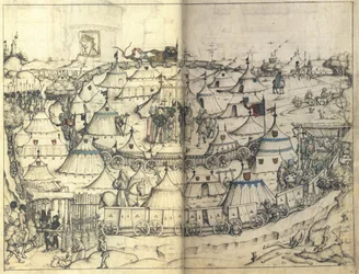 Fort wozu ze średniowiecznej księgi domowej zamku Wolfegg, ok. 1485