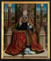 Panel centralny Ołtarza św. Mikołaja, ok. 1486-93 (olej na desce)