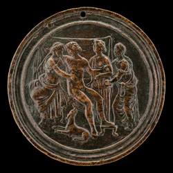 Meleager i Atalante, czwarta ćw. XV w.