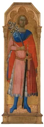 St. Victor, ok. 1350 (tempera na desce, złoto szlifowane)