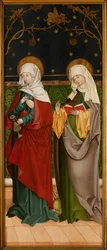 Święta Elżbieta Węgierska i Święta Małgorzata, ok. 1485-1490.
