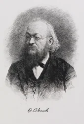Portret historyka Fiodora Fiodorowicza Sokołowa 1841-1909, 1900
