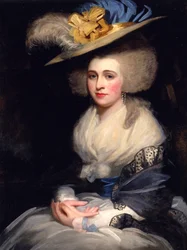 Abigail Adams Smith przez Mathera Browna, 1785 r.