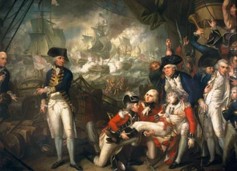 Lord Howe na pokładzie "Queen Charlotte