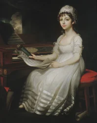 Portret młodej kobiety, 1801.