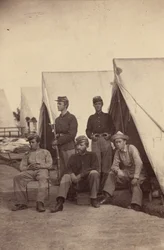 Scena obozowa, 1862 (zdjęcie)