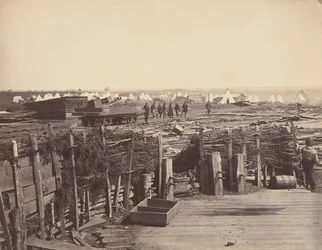 Fortyfikacje, Manassas, zajęte przez XIII Mszę, 1862.