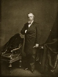 Rutherford B. Hayes przed inauguracją na prezydenta, 1877 r.