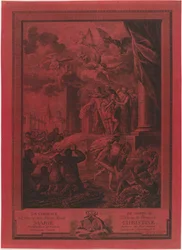 Łaskawość cesarza Józefa II dla protestantów, 1783 La Clemence de Joseph II (tytuł na obiekcie)